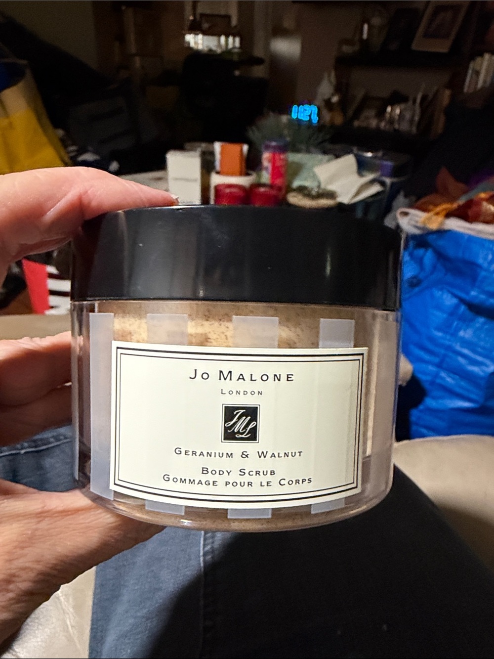 Jo Malone Geranium & Walnut Body Scrub — 200g/7 oz.  New!